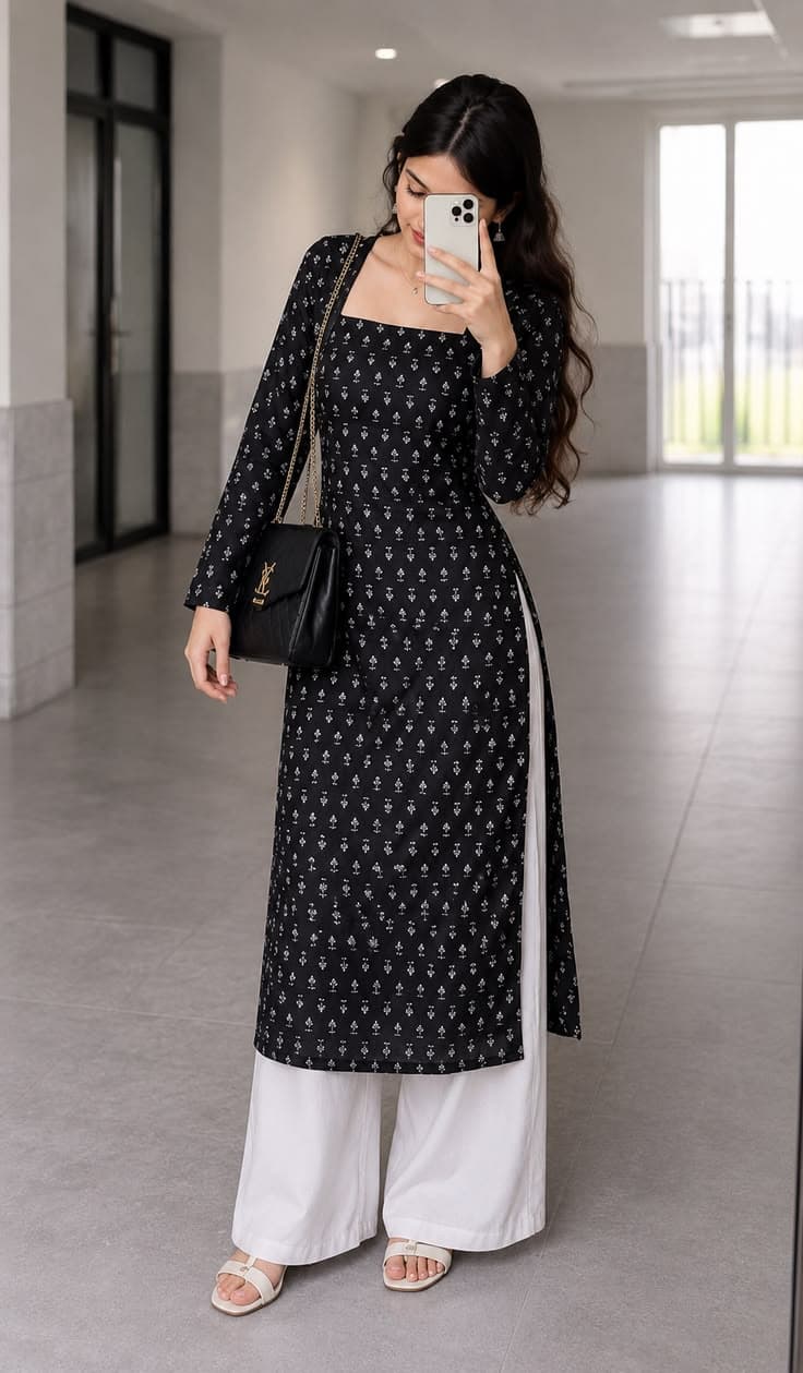 Long Kurthi view 1